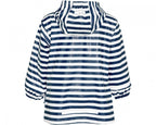 regenjas Maritiem navy/wit junior maat 104