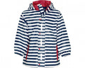 regenjas Maritiem navy/wit junior maat 86