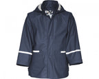 regenjas navy junior maat 98