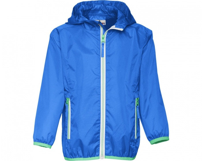 regenjas opvouwbaar blauw junior maat 92