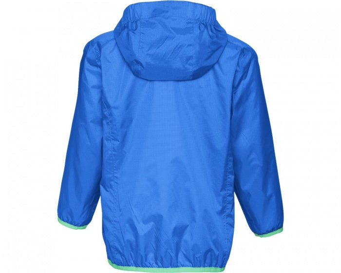 regenjas opvouwbaar blauw junior maat 92