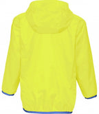 regenjas opvouwbaar neon-geel junior maat 98