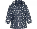 regenjas sterretjes navy junior maat 116