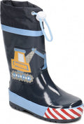 regenlaarzen Bouwplaats maat 34/35 marineblauw