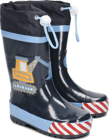 regenlaarzen Bouwplaats maat 30/31 marineblauw