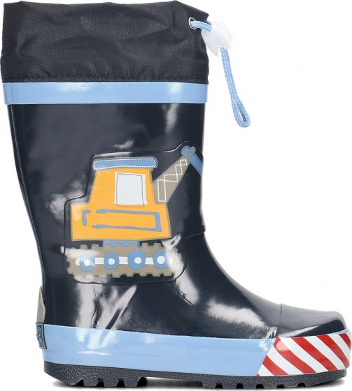regenlaarzen Bouwplaats maat 34/35 marineblauw