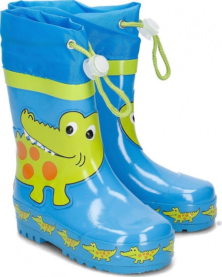 regenlaarzen Krokodil maat 30/31 blauw