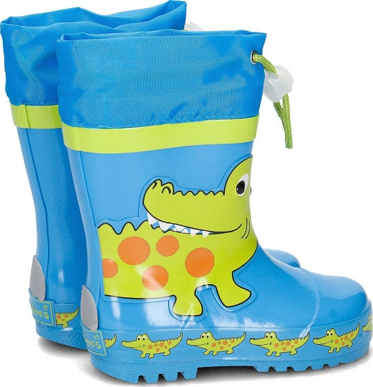 regenlaarzen Krokodil maat 20/21 blauw