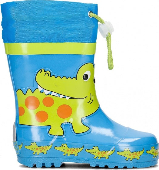 regenlaarzen Krokodil maat 32/33 blauw