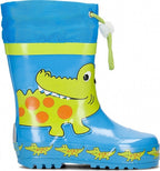 regenlaarzen Krokodil maat 30/31 blauw