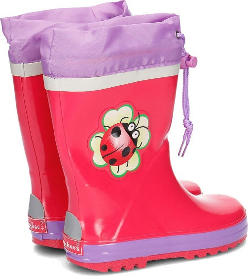 regenlaarzen Lieveheersbeestje maat 32/33 roze