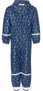 regenoveral Bouwplaats jongens blauw maat 86