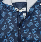 regenoveral Bouwplaats jongens blauw maat 110