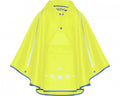 regenponcho opvouwbaar neon-geel junior maat L