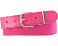 riem elastisch met leder junior roze maat 75 cm