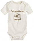 romper korte mouw junior katoen beige/bruin mt 86/92