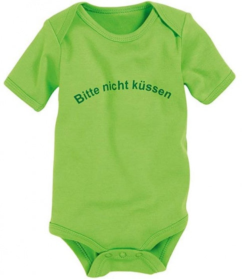 romper korte mouw junior katoen groen mt 62/68