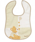 slabbetje klittenband beer beige 24 x 28 cm
