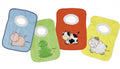 slabbetjes dieren 4 stuks