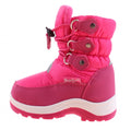 snowboots met koord junior roze maat 22/23
