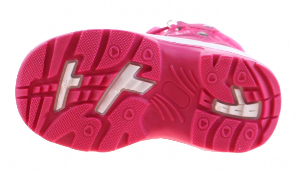 snowboots met koord junior roze maat 20/21