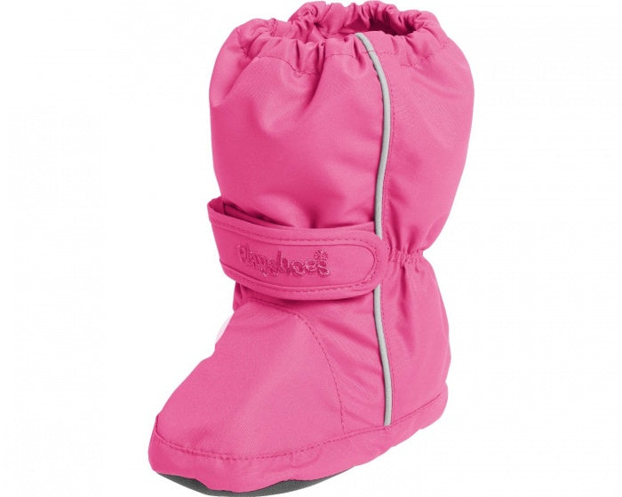 snowboots Thermo Bootie met klittenband junior roze maat 20/21