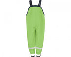 softshell regenbroek groen junior maat 74