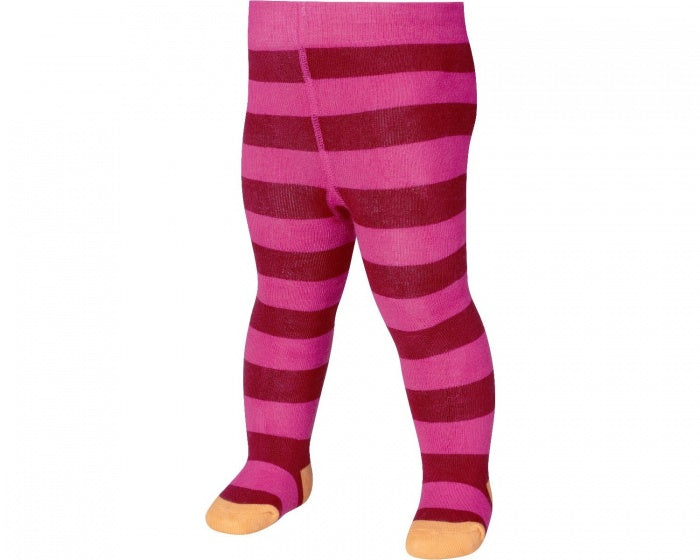Playshoes Thermische maillot strepen meisjes rood/roze maat 62/68