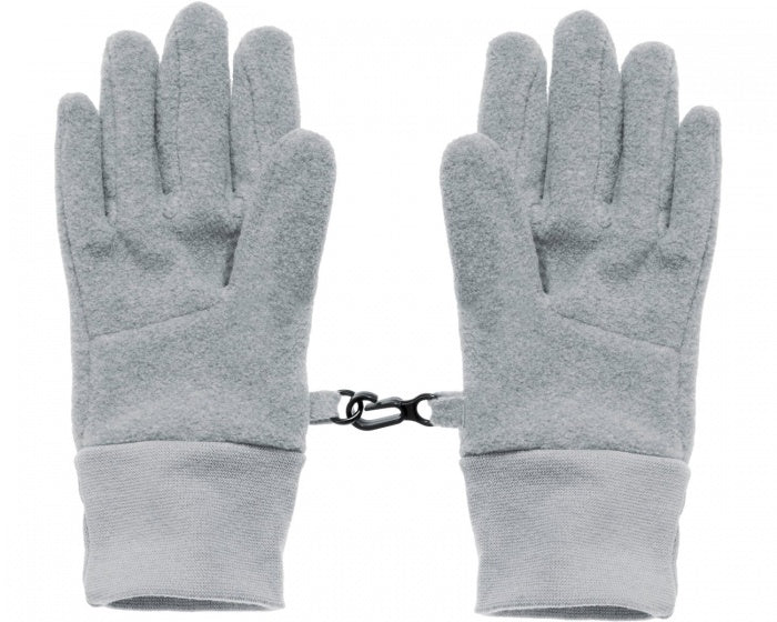 vingerhandschoenen junior fleece grijs maat 6
