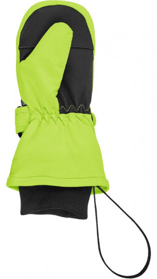 wanten sneeuwvlok junior polyester groen mt 1/2 jaar