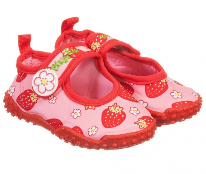 waterschoenen Aardbeien meisjes roze/rood maat 32/33