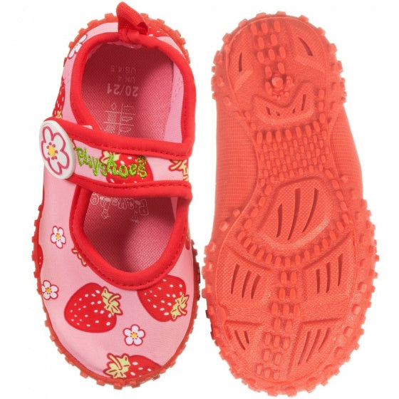 waterschoenen Aardbeien meisjes roze/rood maat 30/31