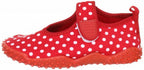 waterschoenen stippen meisjes rood/wit maat 28/29