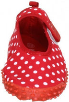 waterschoenen stippen meisjes rood/wit maat 20/21