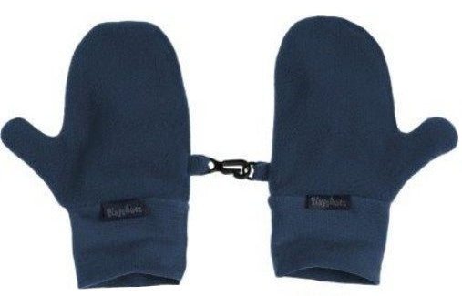 winterwanten junior fleece navy maat 4