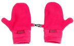 winterwanten junior fleece roze maat 1