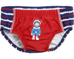 zwemluier UV-werend duiker rood/blauw maat 86/92