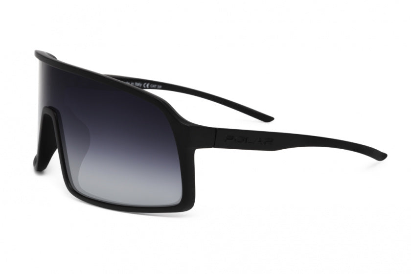 zonnebril Aventador gepolariseerd Cat. 4 nylon zwart/zwart