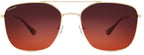zonnebril Aviator 889 gepolariseerd Cat. 4 goud/oranje