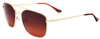 zonnebril Aviator 889 gepolariseerd Cat. 4 goud/oranje