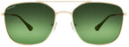zonnebril Aviator 889 heren gepolariseerd Cat, 4 goud