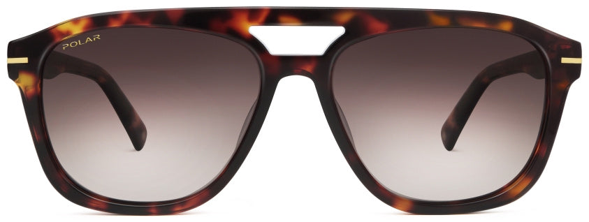 zonnebril Gold 102 unisex gepolariseerd Cat. 4 bruin/bruin