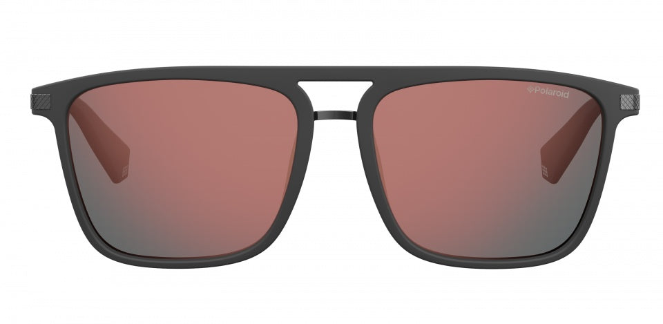 zonnebril 2060/S 268/OZ heren antraciet/rood