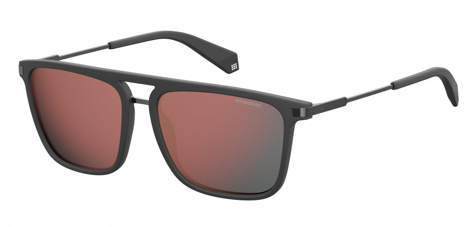 zonnebril 2060/S 268/OZ heren antraciet/rood