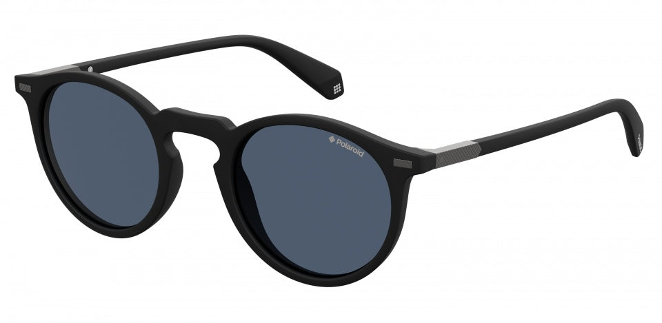 zonnebril 2086/S 003/C3 unisex matzwart met grijze lens