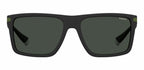 zonnebril 2098/S heren cat. 3 polycarbonaat zwart/groen