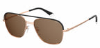 zonnebril 2108/S/X heren cat. 3 piloot RVS koper/brons
