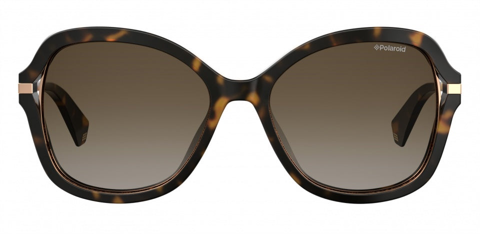 zonnebril 4068/S 086/LA dames gradient havana/bruin