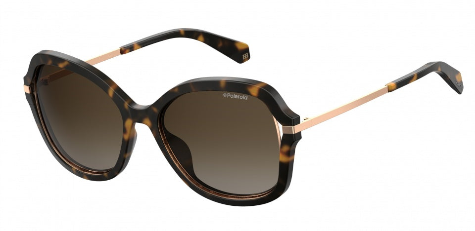zonnebril 4068/S 086/LA dames gradient havana/bruin