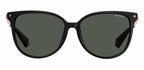zonnebril 4076 807/M9 dames long-tip zwart/grijs